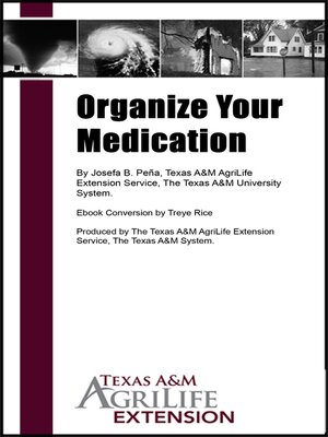 cover image of Organize Your Medication